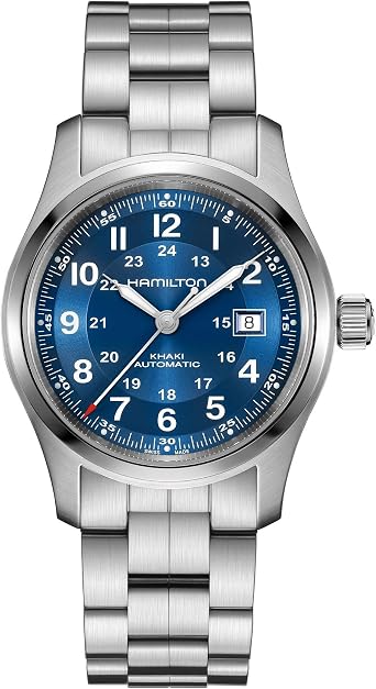 Hamilton Khaki Field Automatic Mens Watch, 42mm Stainless Steel