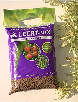 Kil Bilyesi 2 Lt 0-3 Mm 2 Adet Saks da Tar m I in Hidroponik Toprak Lecat Hidrok lt r Topra