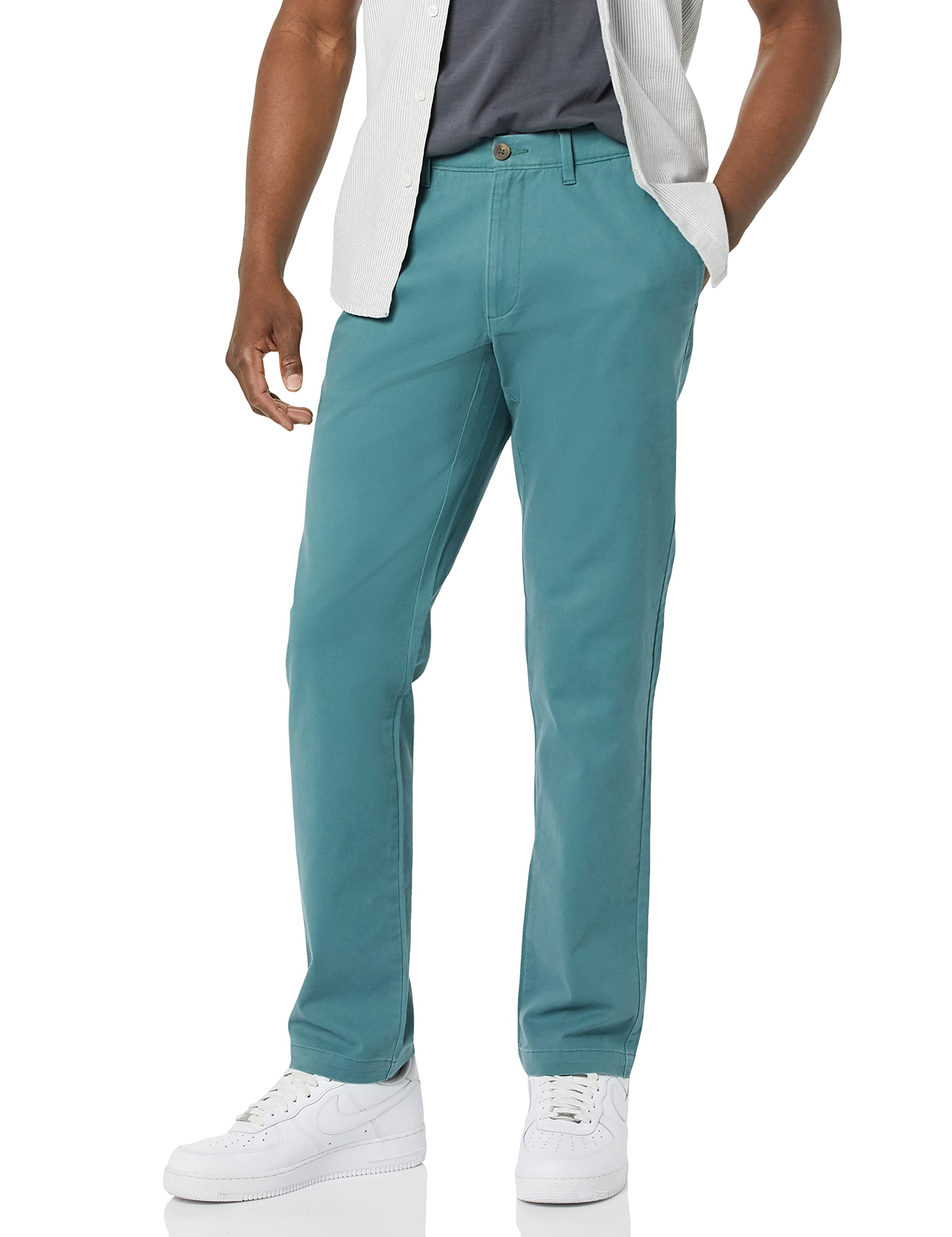 Amazon Essentials Skinny-Fit Casual Stretch Chino Trouser Uomo