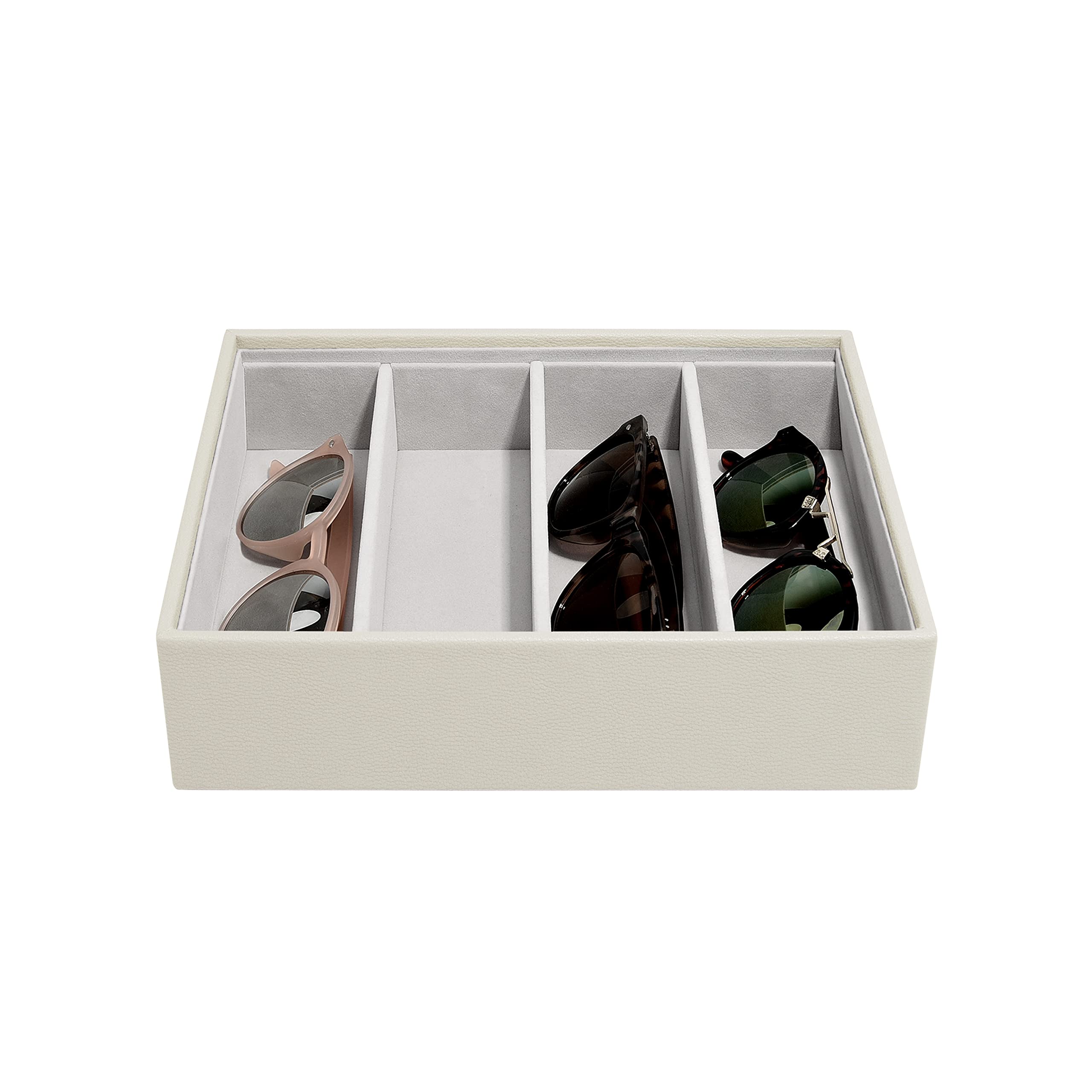 Stackers Oatmeal Classic Medium Jewellery Box Sunglasses Layer