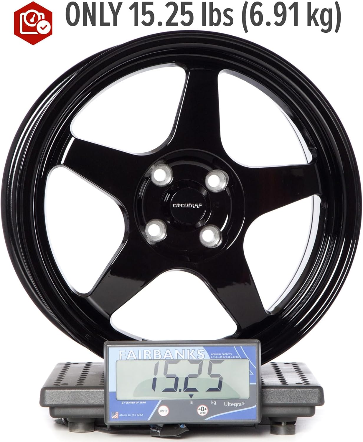 Circuit Performance CP22 16x7 Gloss Black 4x100 +35mm Offset Wheels Spoon SW388 Style Rims compatible with Honda Civic, Acura Integra, Mazda Miata