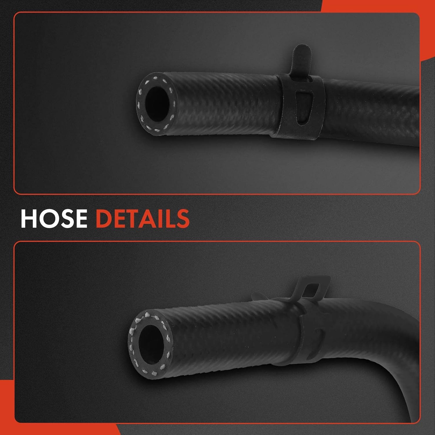 A-Premium Inlet and Outlet Automatic Transmission Oil Cooler Line Hose Assembly Compatible with Chrysler Pacifica 2004-2005 V6 3.5L