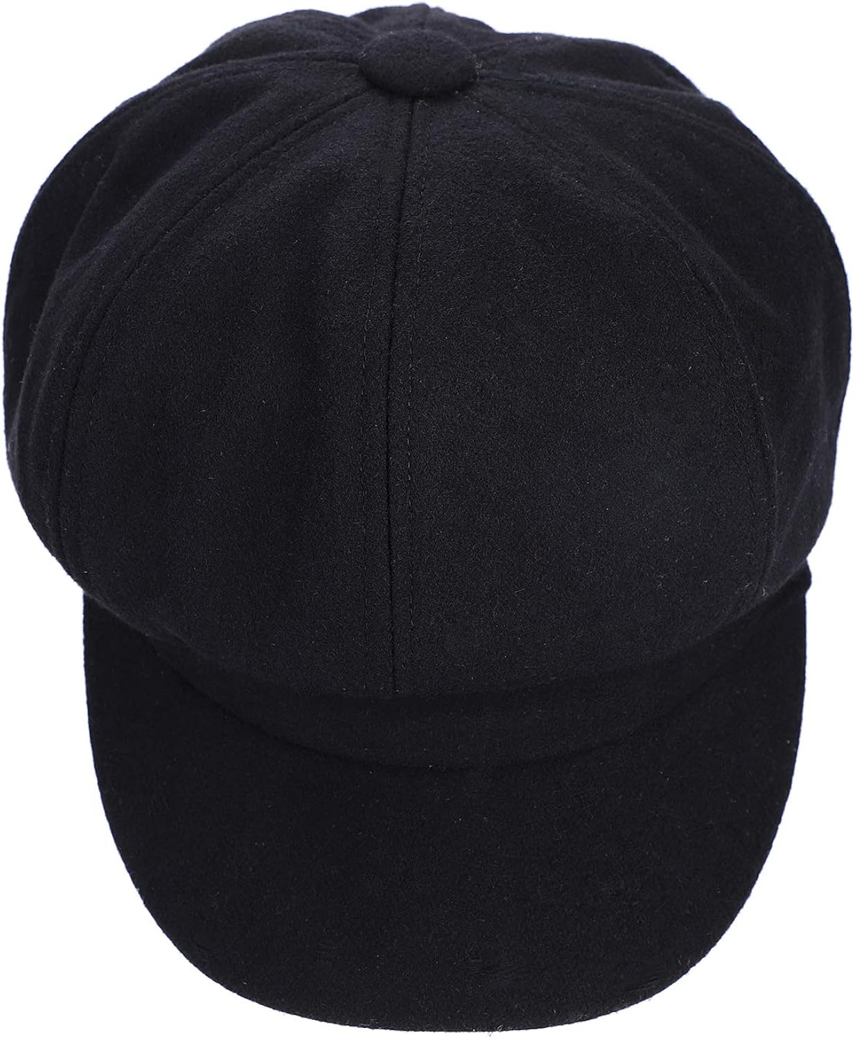 Buy Black Baker Boy Cap Hat for Women 