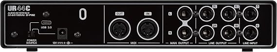 Steinberg UR44C 6x4 USB 3.0 Audio Interface with Cubase AI and Cubasis LE