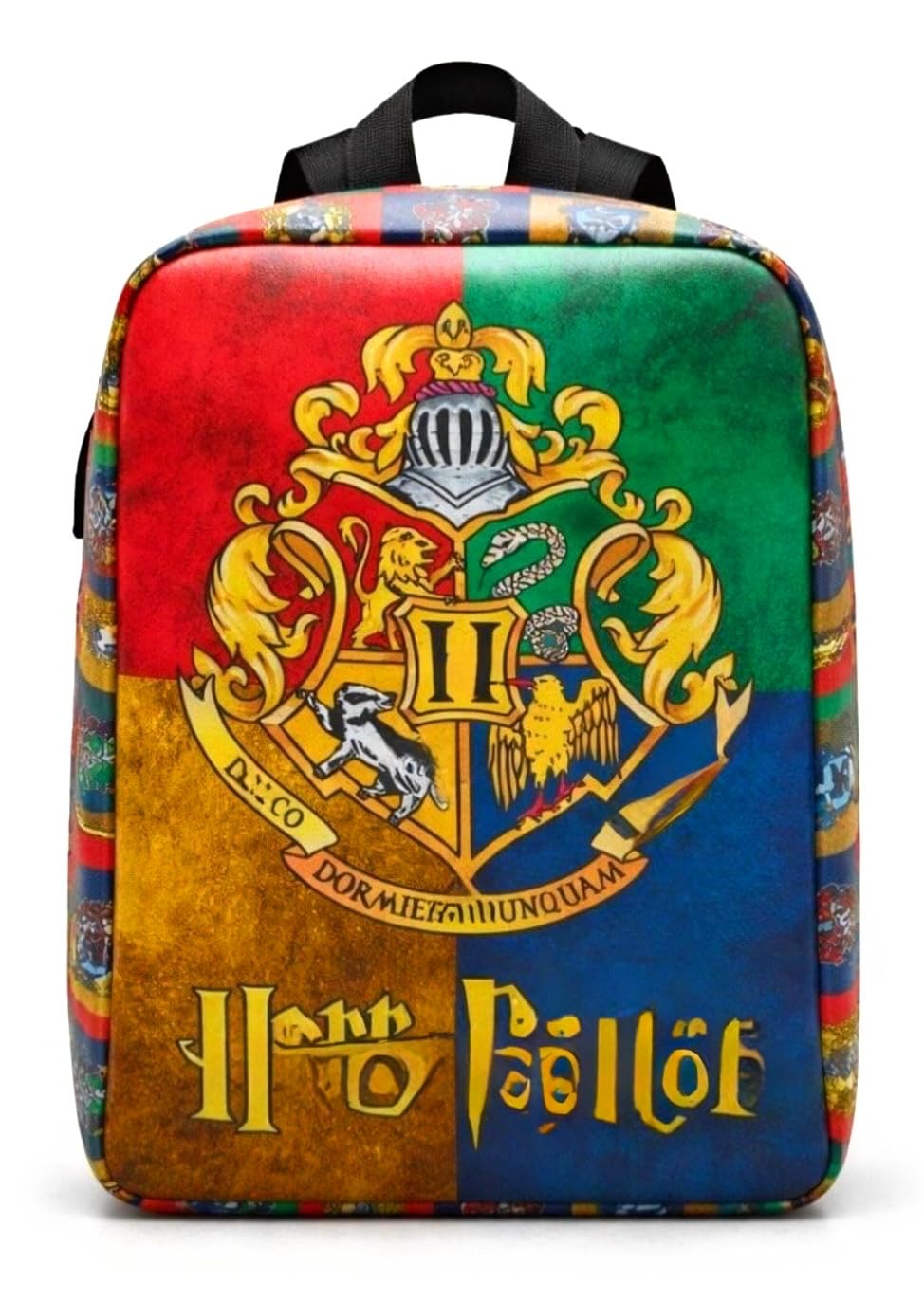 Magic Fantasy Theme Backpack for College & Office | Water-Resistant Faux Leather Casual Bag with Generous Space for Book & Essentials | Adjustable Shoulder Strap | Multicolour-image-32