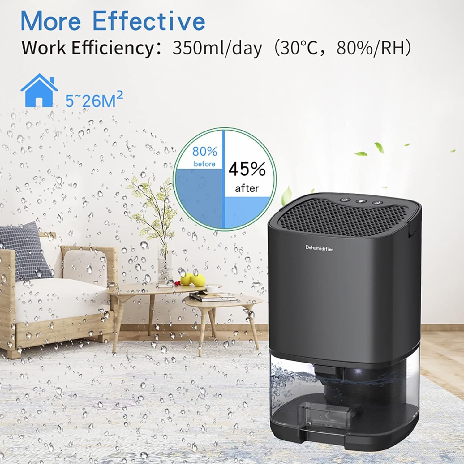 Silver Martini Dehumidifier - Keep Your Home Dry -3 Silver Martini Dehumidifier - Keep Your Home Dry -3