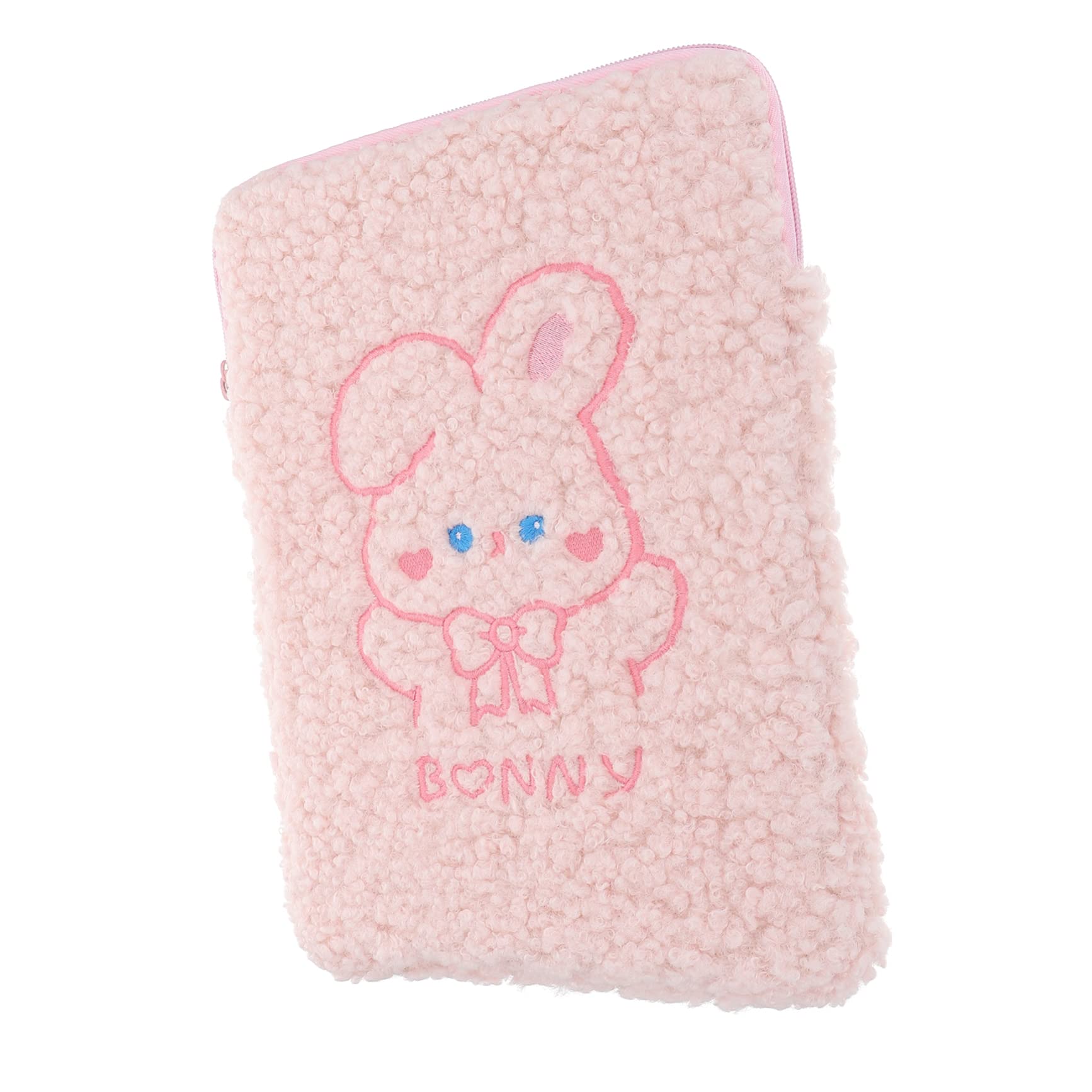 TEHAUX Pink Tablet Bag for Boys and Girls Universal Storage Pouch for Students Portable Inner Bag for Laptop