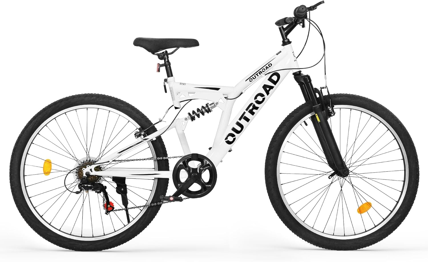 Betterland 26 inch Mountain Bike,7-Speed &High-Carbon Steel Cycing Bicycles, Dual Suspension Fork for Men Women Adult