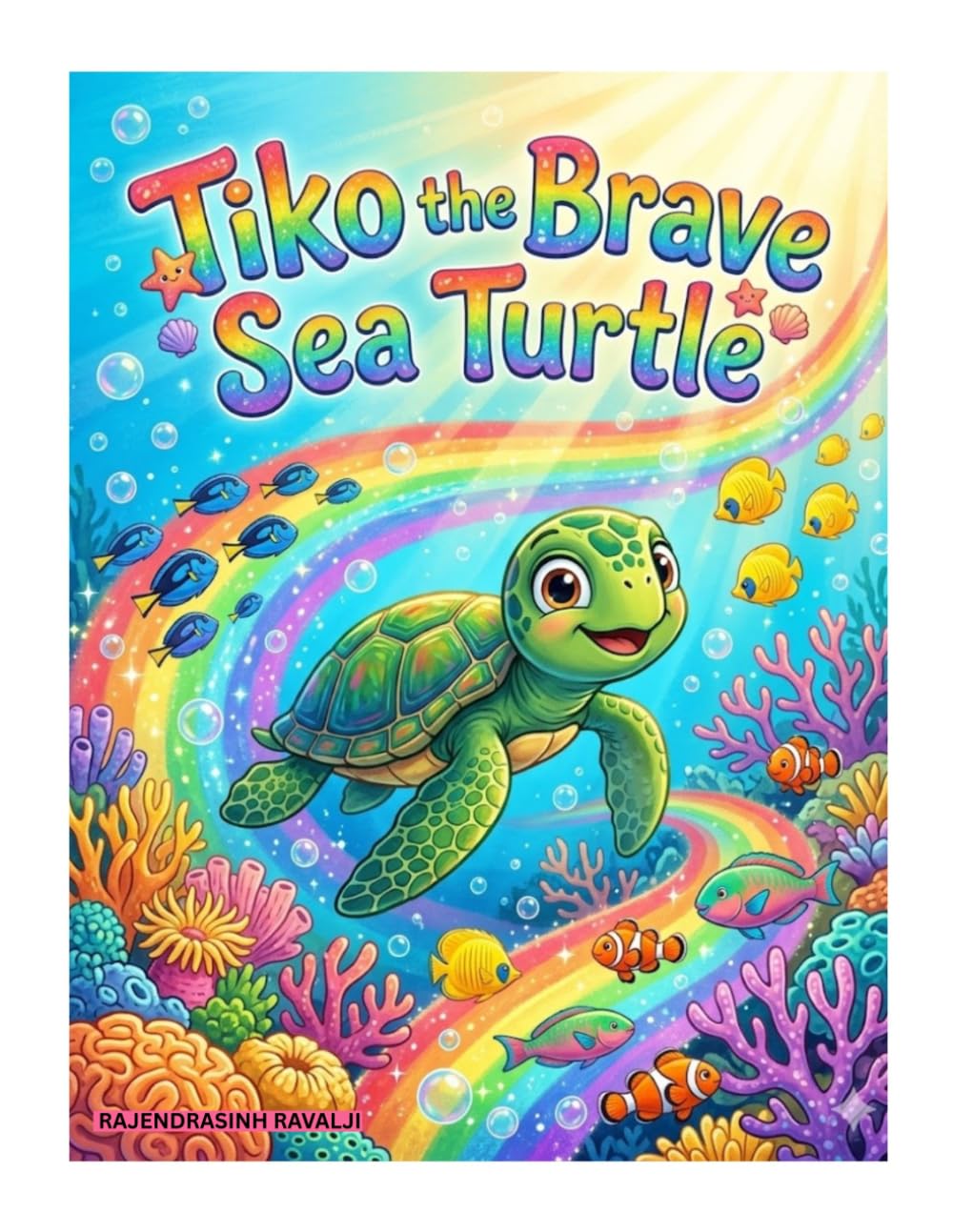 Tiko the Brave Sea Turtle: A Magical Underwater Adventure About Courage, Friendship, and Believing in Yourself for Kids Ages 3–8
