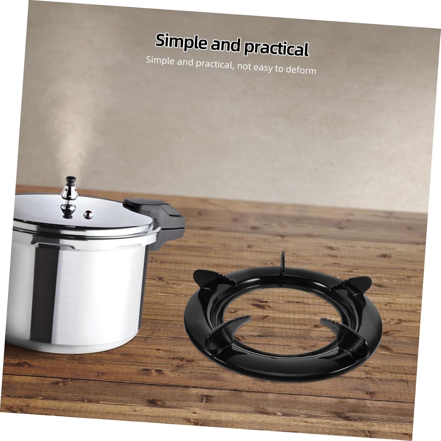 2pcs Iron Gas Stove Rack Brackets for Kitchen Pot Support