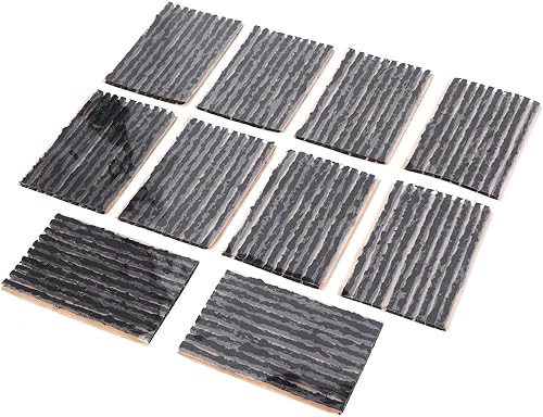 Miniatura 8 de Tapón de reparación de neumáticos sin cámara de 3.937 x 0.118 in, tira de sellado de goma para recuperación de pinchazos para automóvil,