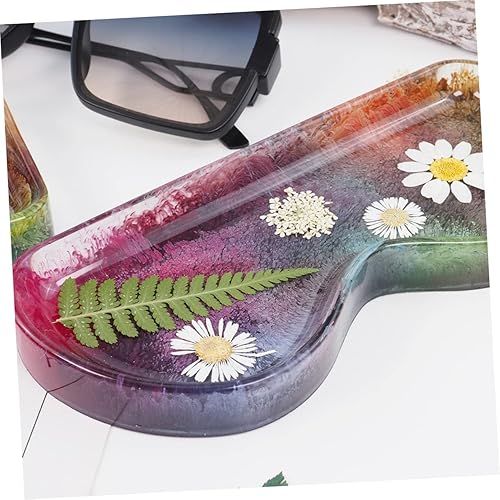 Miniatura 5 de OATIPHO Moldes de silicona para vasos, 2 piezas, moldes de fundición de epoxi, accesorios de cuentas de purpurina