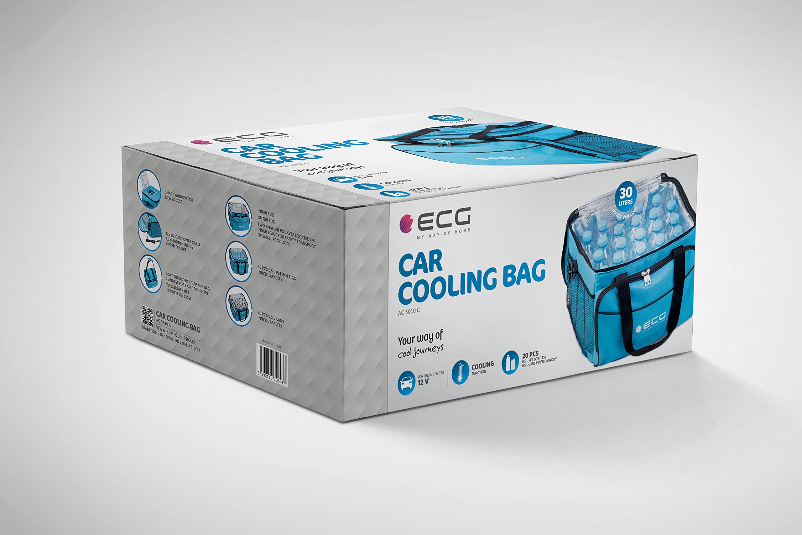 Sac isotherme de voyage ECG 3010 C - 30 l