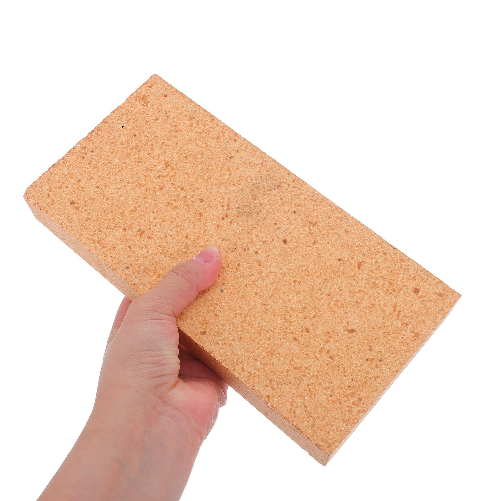 Ladrillo Refractario de Arcilla 23X114X4 CM Resistente a Altas Temperaturas para Hornos de Leña Chimeneas y Parrillas Aislante Térmico y Protección Ignífuga para Soldadura y