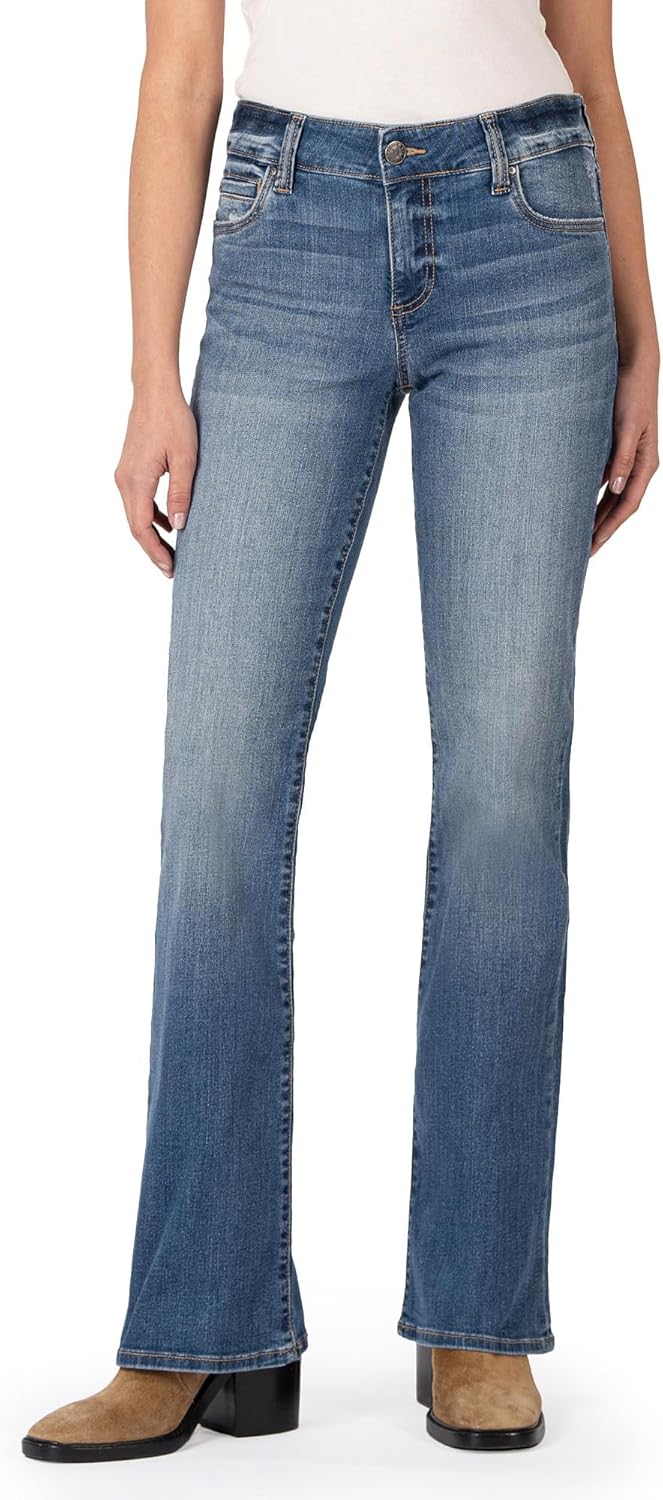 KUT from the Kloth Women's Petite Natalie Bootcut in Studious