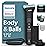 Philips Norelco Body Groomer 7000 Series, Men\'s Whole Body Groomer, Contour-Following 2D Flexing Head, Triple Protect Shave System & Intimate Body Hair Trimmer, 100% Showerproof, BG7480/50