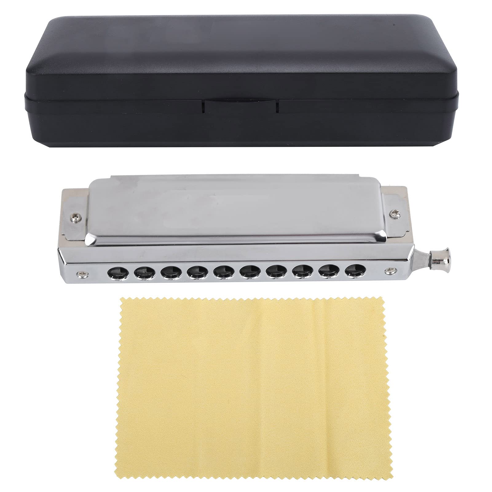 Armonicas Profesionales, Harmonica, Intervalo estable con 10 agujeros 40 tonos Arpa De Boca Instrumentos Musicales para la práctica amateur
