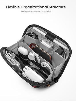 Amazon.com: tomtoc Travel Cable Organizer Pouch, Electronics