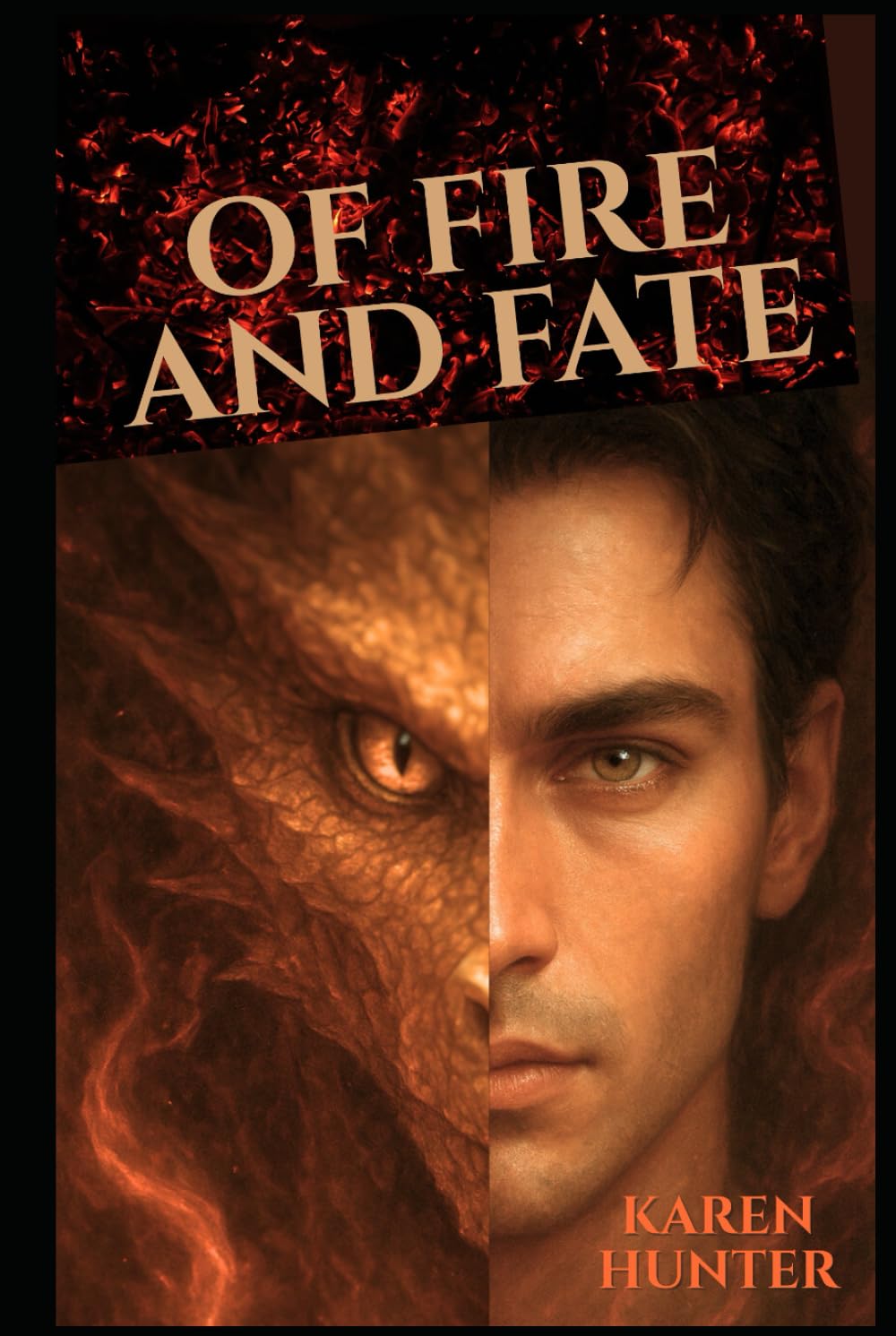 Of Fire and Fate: A Steamy Romantasy with Dragon Kings, Prophecies, and Healing Love (The Dragon's Flame)