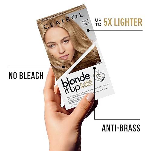 Miniatura 5 de Clairol Blonde It Up - Tinte permanente para el cabello, color platino Bronde, paquete de 1 unidad
