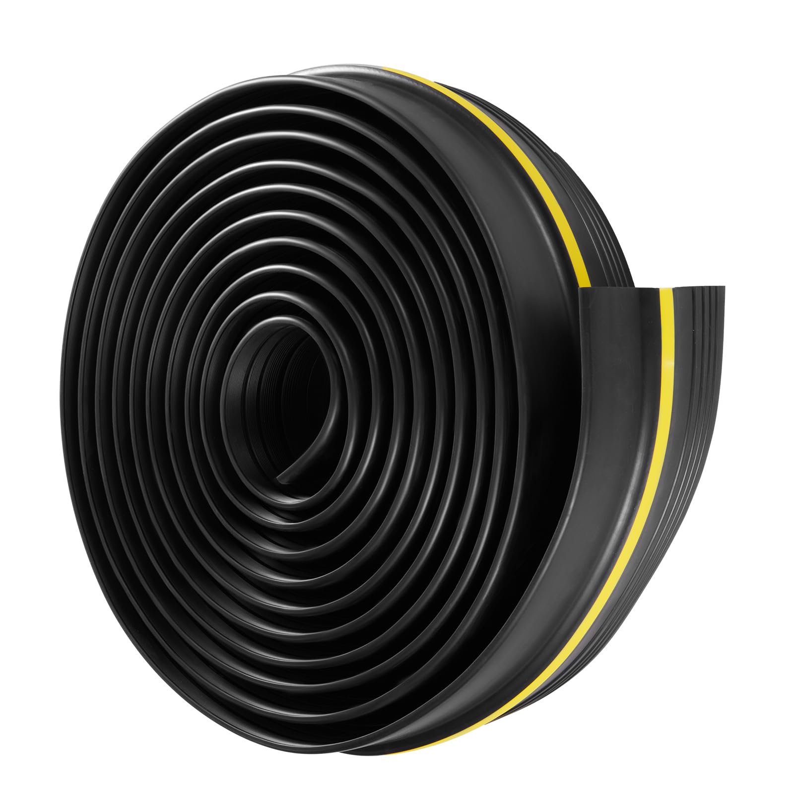 VEVOR DTMH1925-MXBTMH1591-6.1 m zestaw 20 stóp kształt U + O-ring uniwersalna listwa uszczelniająca do drzwi z PCW, w połączeniu z odporną na warunki atmosferyczne listwa uszczelniająca próg garażowy