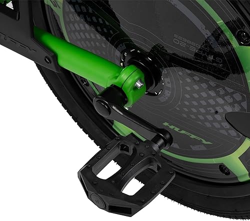 Miniatura 5 de Huffy Green Machine - Triciclo de deriva de 20 pulgadas, diseño ergonómico elegante, asiento ajustable, marco de acero duradero, fácil de operar,
