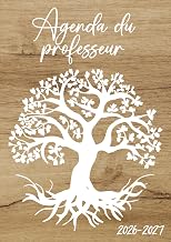 Agenda de Bord du Professeur 2026-2027: Arbre de Vie | Cahier enseignant grand format A4 | Planification de cours avec un tableau semainier (1 semaine ... pour l'année scolaire | Relevé de notes