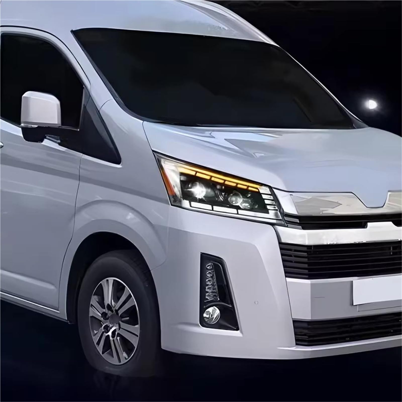 Per Toyota Per Hiace 2019-2022 Accessori Per Fari Gruppo Lampade Anteriori Per Auto Conjunto Faro Delantero | Accessori per fari Assemblaggio lampade anteriori per auto