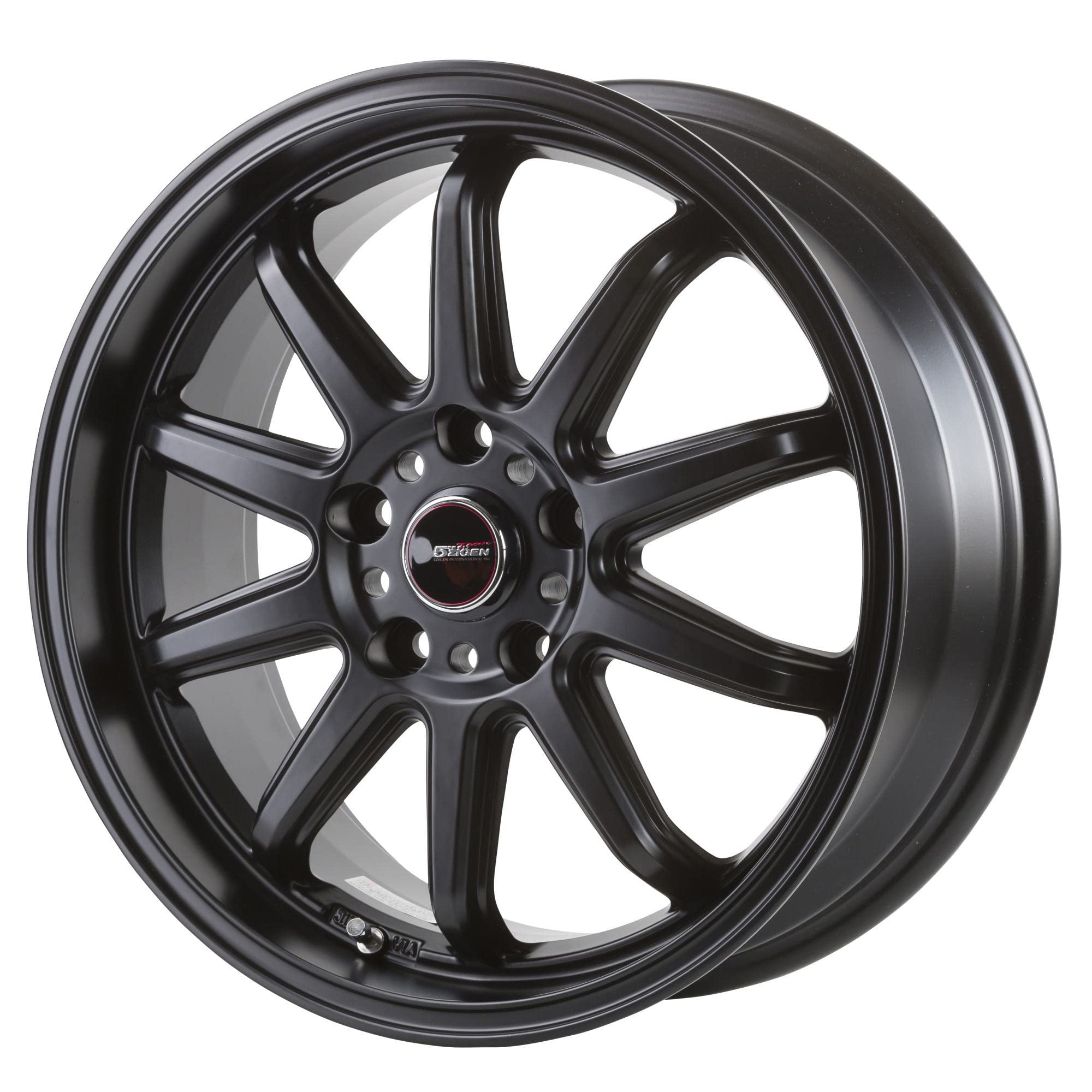 Amazon.co.jp: 5ZIGEN FIREBALL RR アルミホイール 1本 17inch×7.0J + 