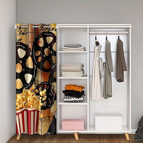 Miniatura 9 de Cortinas opacas para ventana, tratamiento de música rock, oscurecimiento de habitación, instrumentos de guitarra, cortinas opacas para puertas con