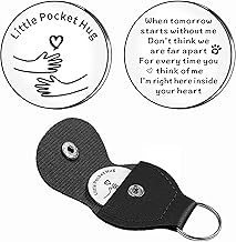 AMZQ Pet Memorial Gifts Loss of Pet Memorial Pocket Hug Sympathy Gifts for Women Men Memory of Family Dog Cat Pet Keyring Remembrance Gift for Pet Dog Cat