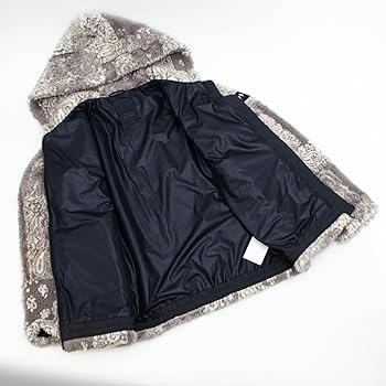 Amazon | [タトラス] ブルゾン メンズ ボア バンダナ柄 フルジップ 