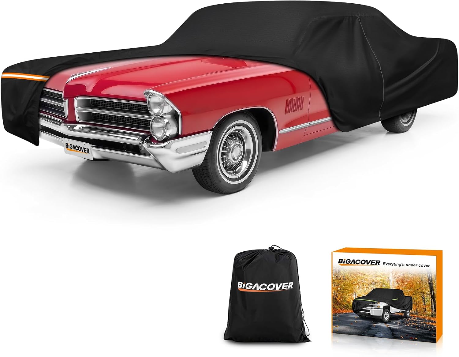 Car Cover for Pontiac Catalina 1965–1970 Waterproof All Weather
