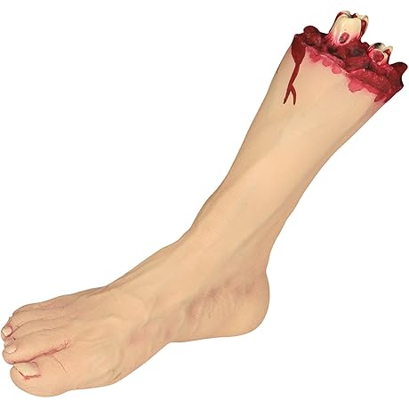Realistic Severed Fake Foot Prop