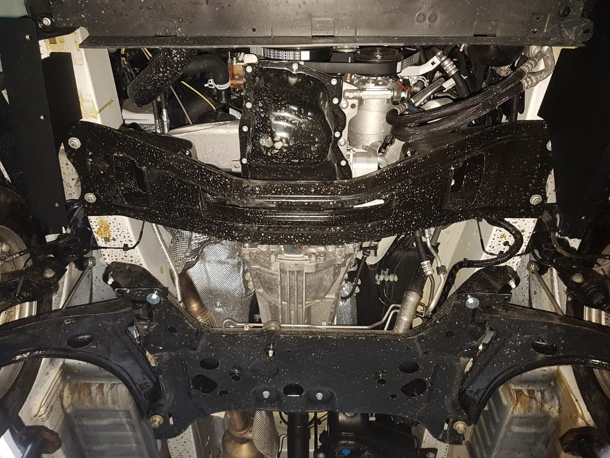 Protección inferior de motor de acero compatible con Ford Transit Custom (2013-2019)