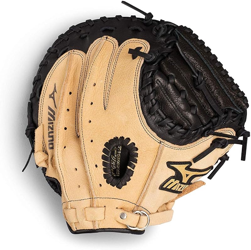 Guante de béisbol juvenil Mizuno Prospect PowerClose Serie I Muesca V-Flex I Almohadilla de palma Parashock I Forro de palma Buttersoft