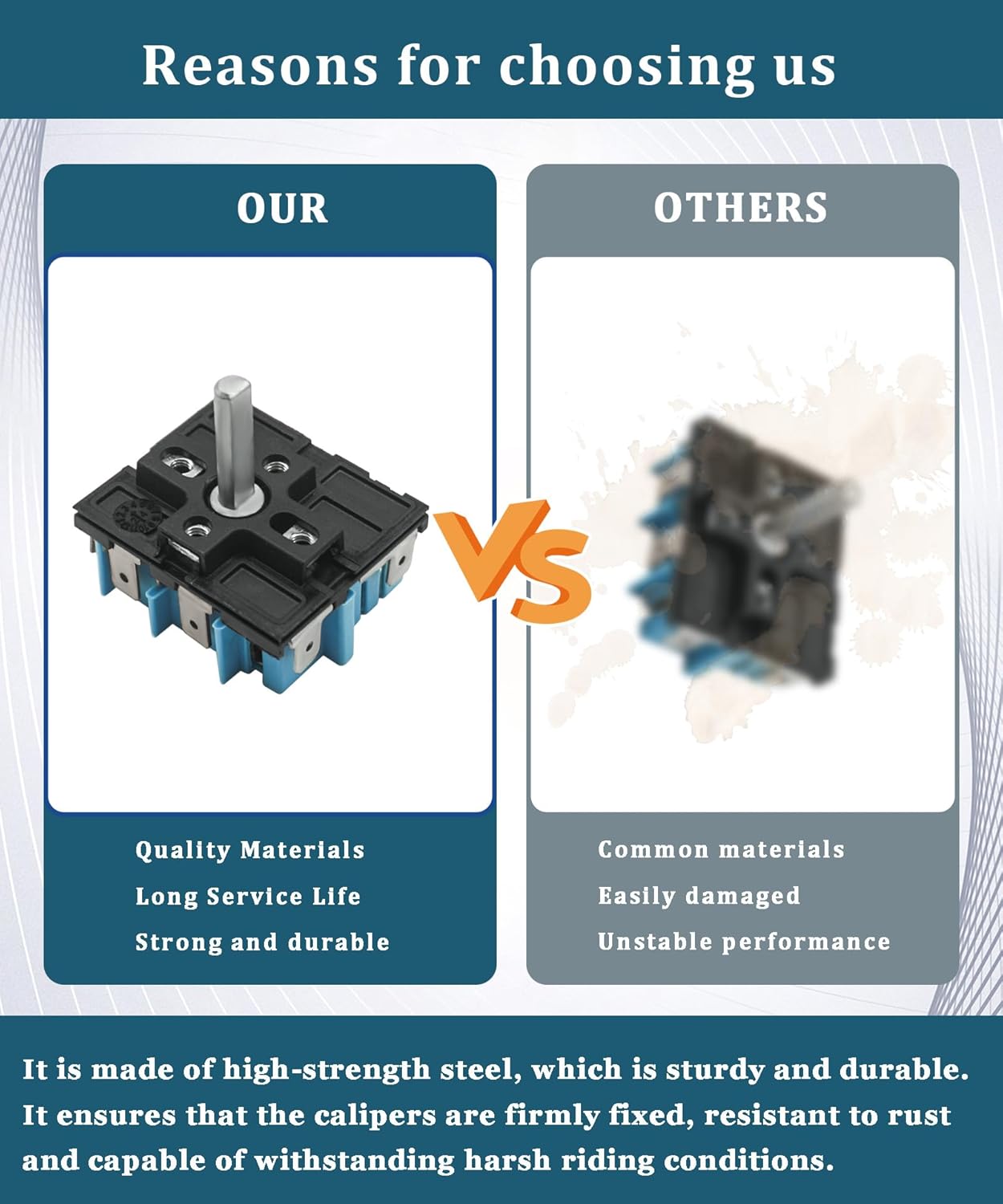 W10857622 W10437092 Range Oven Cooktop Infinite Control Switch Replacement For Whirlpool, Maytag, Kitchenaid, Jenn-Air, Amana, Etc.Replace AP5989899,4383881,PS11731368, W10857622