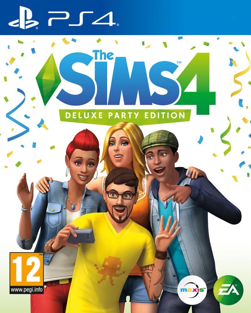 The Sims 4 Deluxe Party Edition | PS4 | VideoGame | English