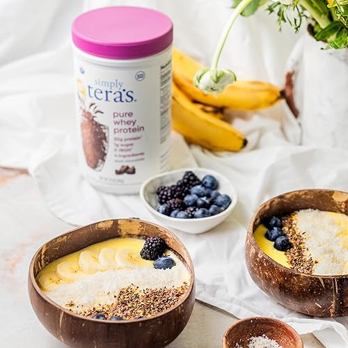 Miniatura 5 de Tera's Whey Protein, chocolate negro, 12 onzas