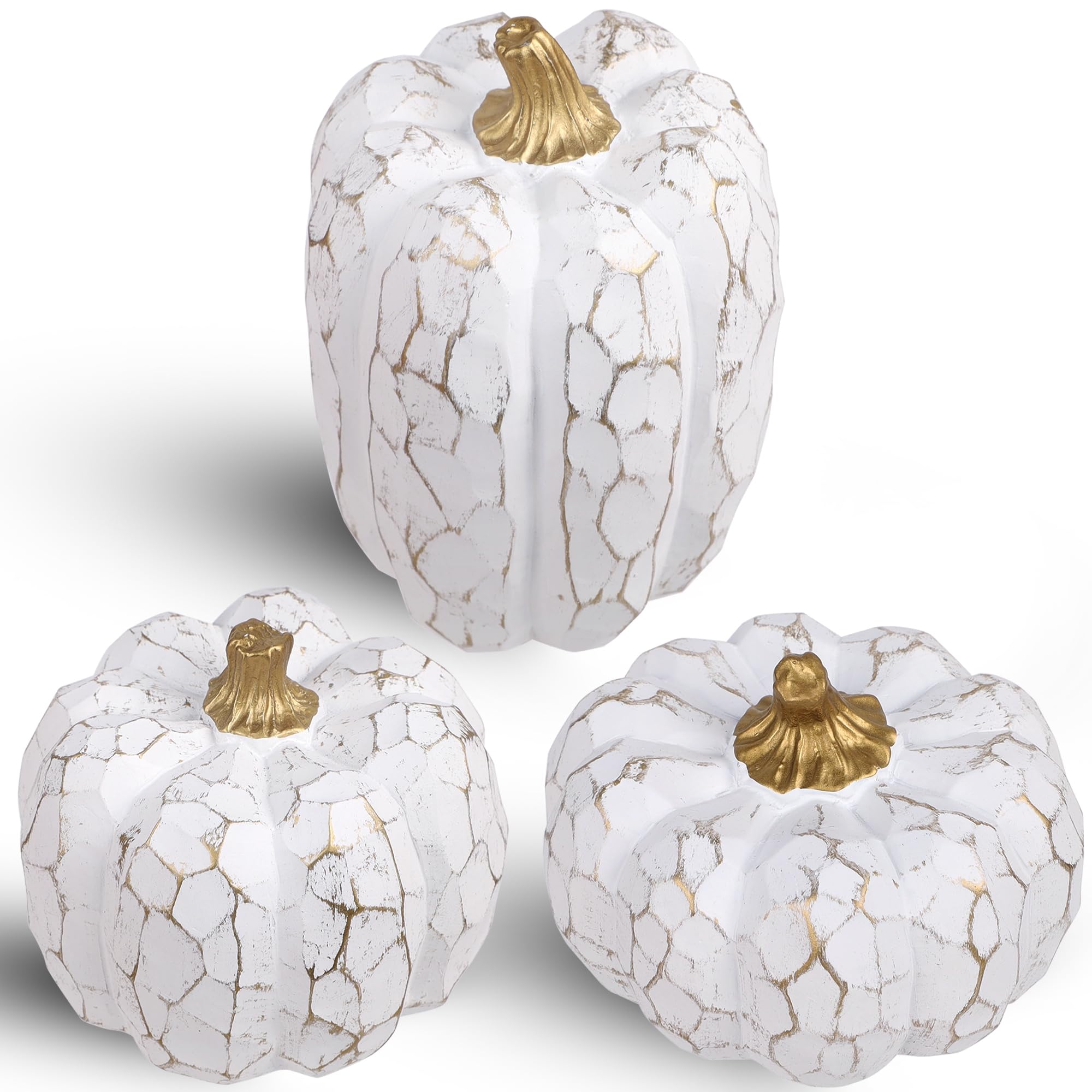 Amazon.com: winemana Pumpkins Fall Decorations for Home- Set of 3