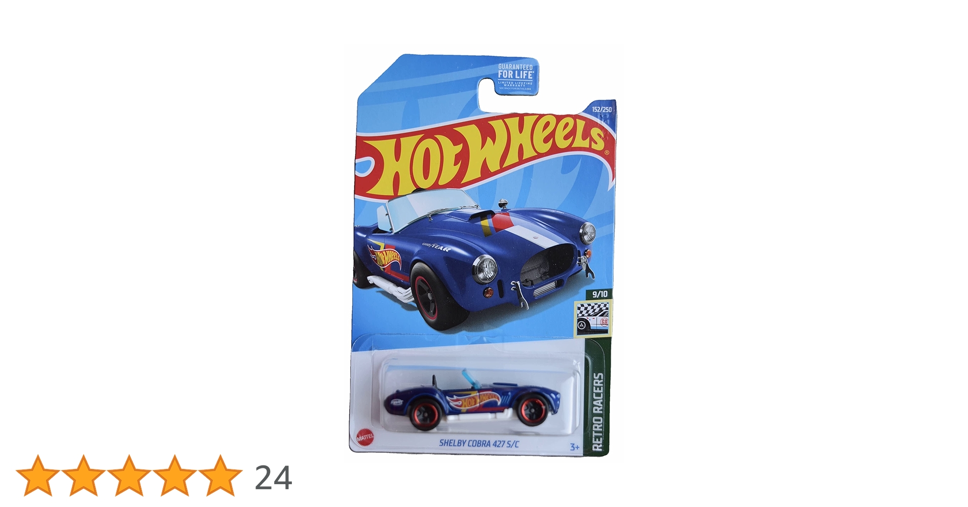 Hot Wheels Shelby Cobra 427 S/C : Amazon.ca: Toys & Games