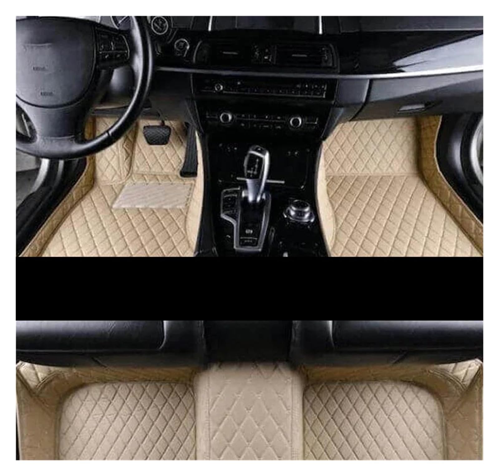 Tapis de sol voiture pour A6 Wagon évitant les glissements de pieds