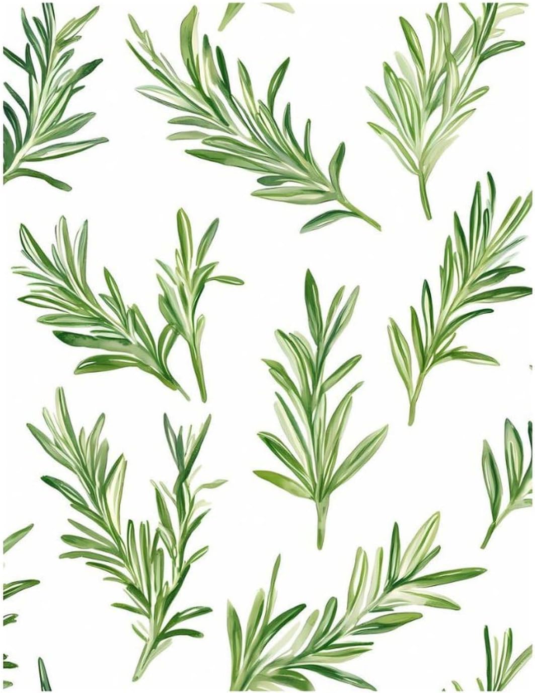 Rosemary Herb Pattern Diamond 5D Painting Kits with Frame DIY Full Round Drill Gem Art Crafts for Home Wall Decor 16 X 20in Yellow Wood 40 * 50cm