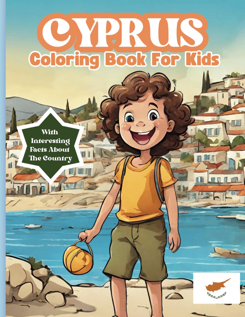 Cyprus Coloring Book For Kids: With Interesting Facts