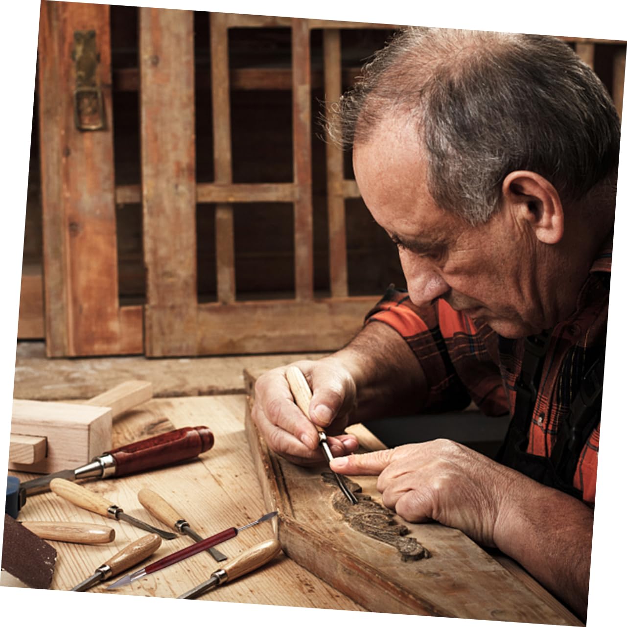 Veemoon 12pc Clay Modeling Tool Kit Pottery Wooden Sticks Lightweight Portable