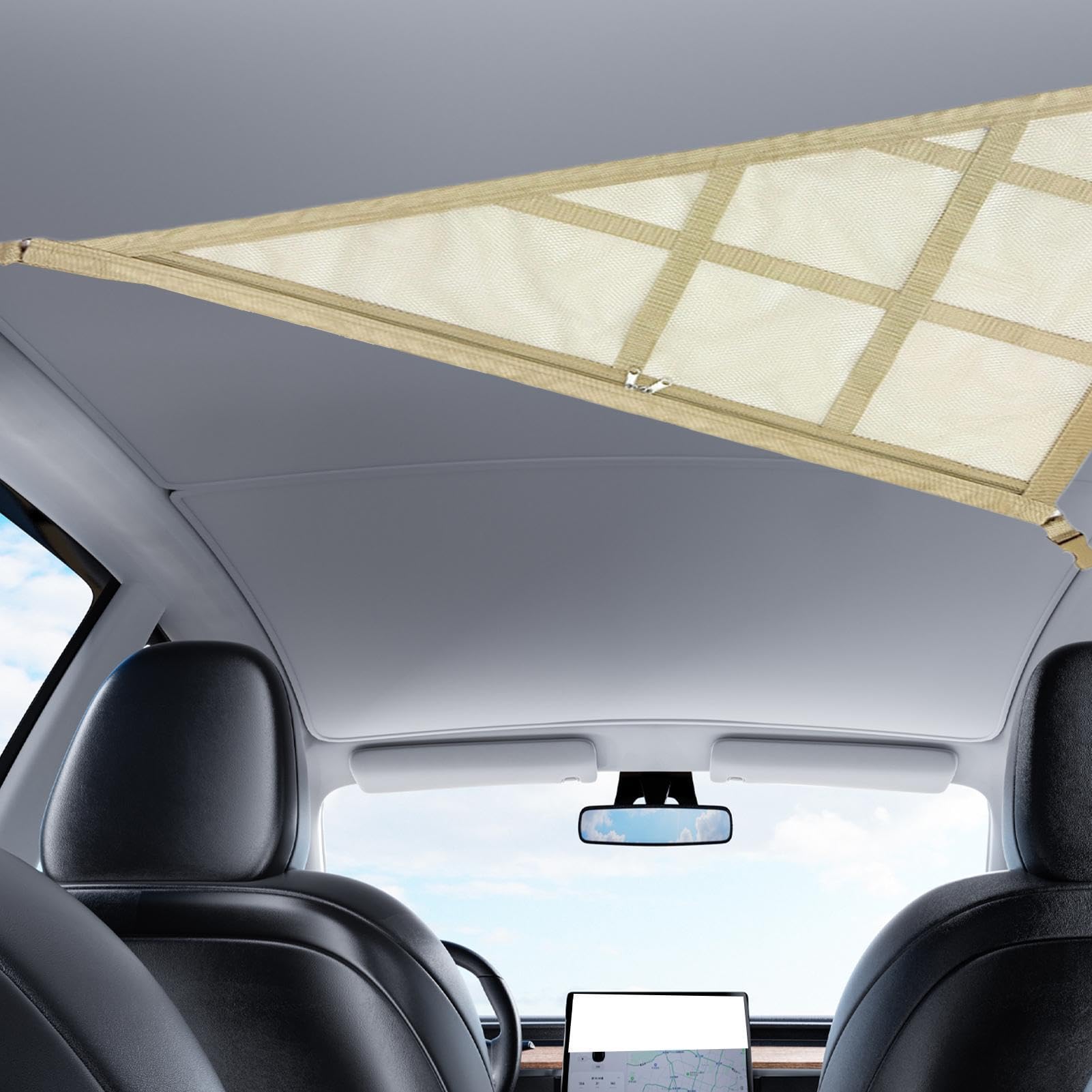 Qirc Organizer in Pelle per Bagagliaio, Box Pieghevole per Bagagliaio per SUV, Organizer per Bagagliaio Auto per SUV/Jeep/Sedan, Robusto Accessorio Auto per Uomo per Attrezzatura da Campeggio