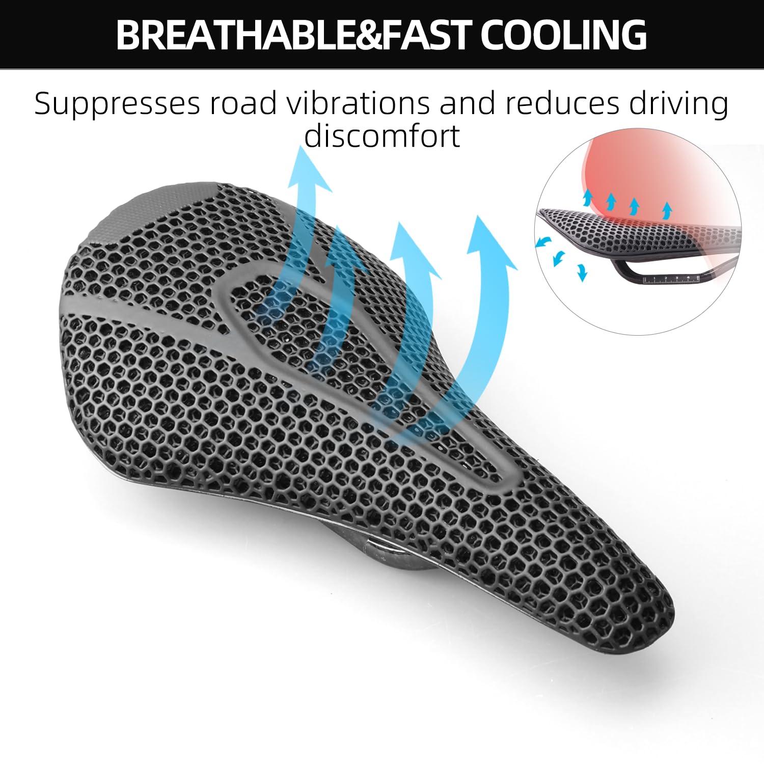 3Dプリント フルカーボンサドル ロードバイク Amazon | 3Dプリント自転車サドル フルカーボンファイバー製