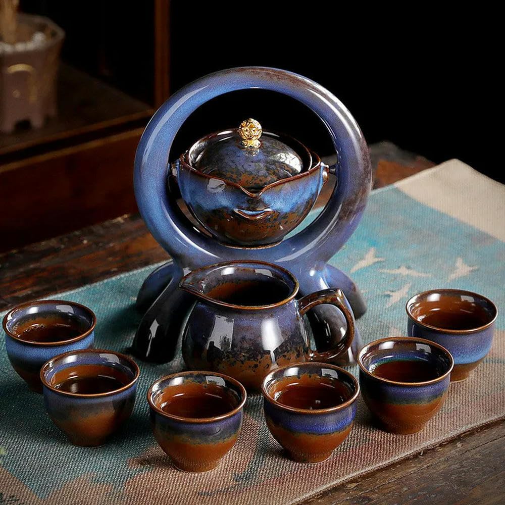 Set da tè Portatile in Ceramica da Viaggio all'aperto, pentola pomeridiana Stoviglie in Porcellana Tazza Articoli Regalo per Un Amico