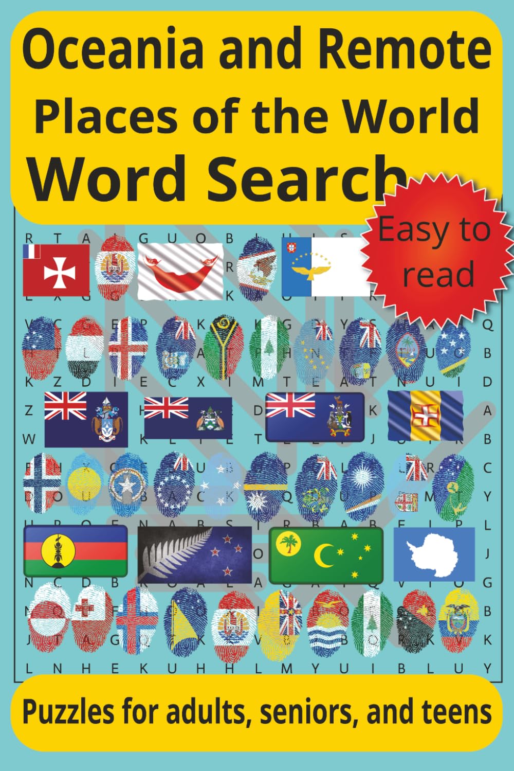 Oceania and Remote Places of the World Word Search: Puzzles for adults, seniors, and teens