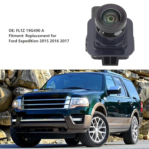 Miniatura 2 de Fydun FL1Z 19G490 A IP68 Cámara de visión trasera impermeable de repuesto para Ford Expedition 2015 2016 2017